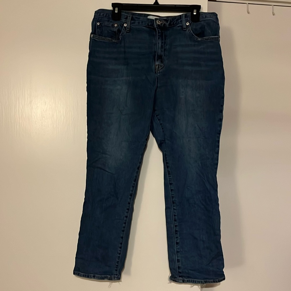 Cropped jeans
